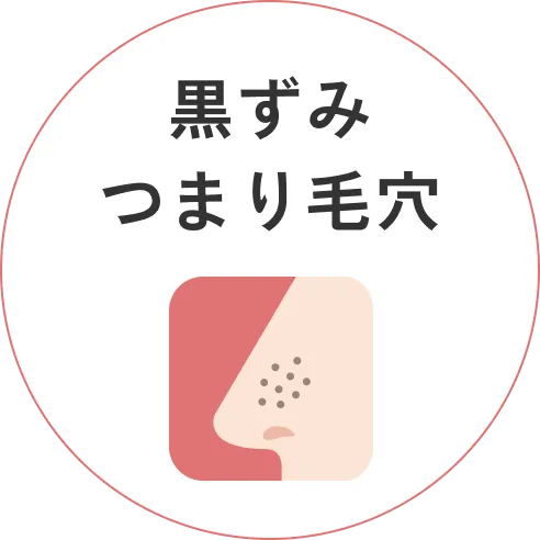 黒ずみ・つまり毛穴