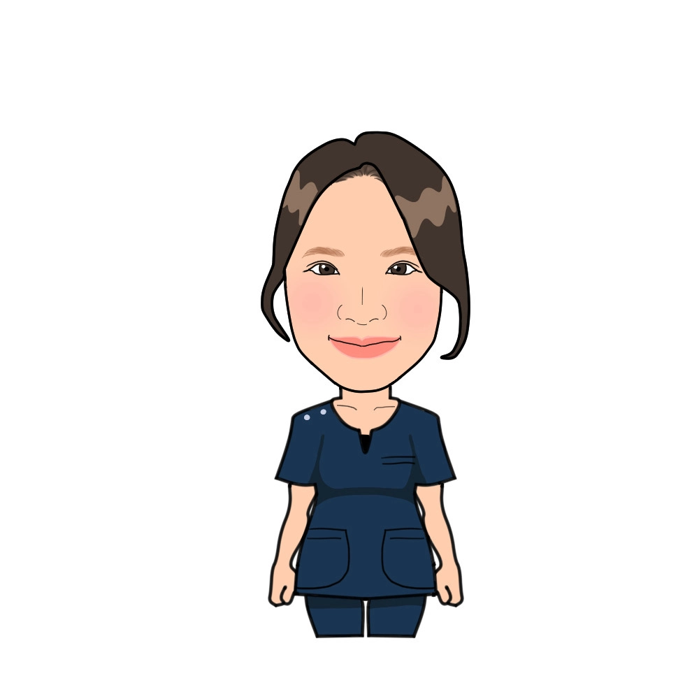 廣瀬看護師のイラスト